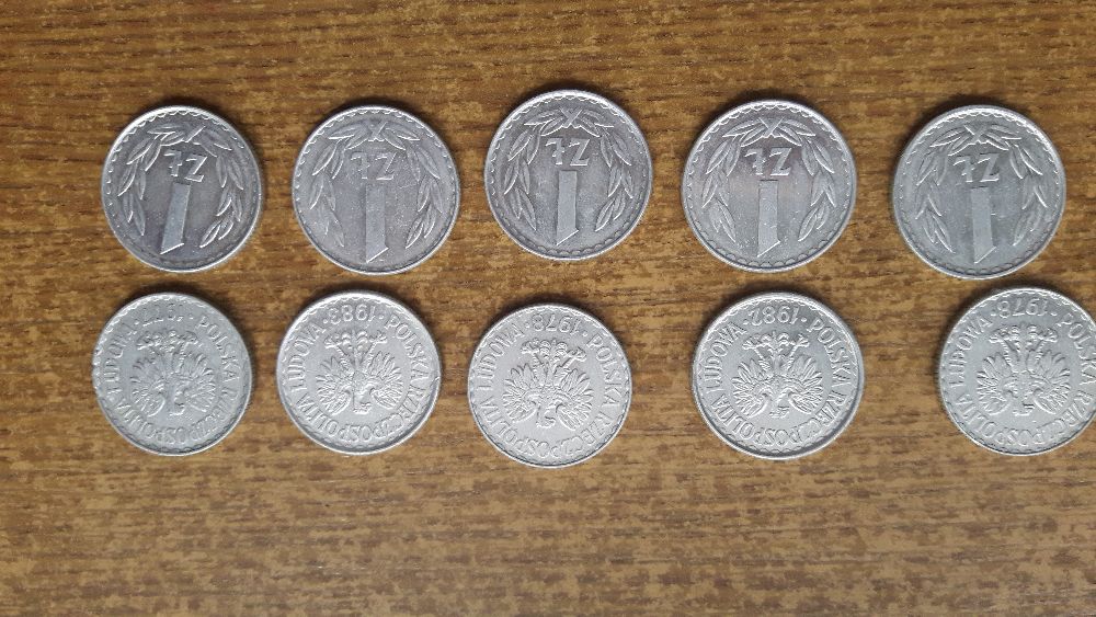 Stare pieniądze bilon i banknot ( od 1949r.)