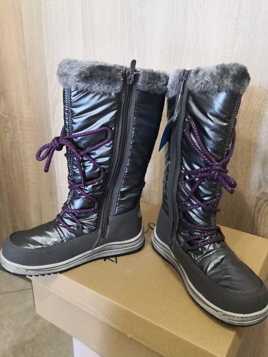 Kozaki śniegowce dla dziewczynki Be Mega rozmiar 33