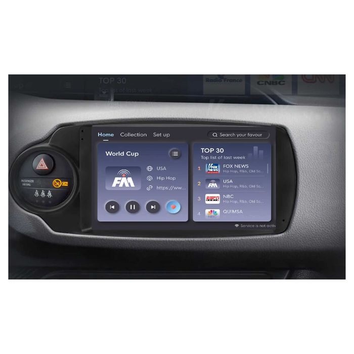 Autorrádio Android Toyota Yaris 2012-2017 | CarPlay & Android Auto Sem Fios | GPS | NOVO