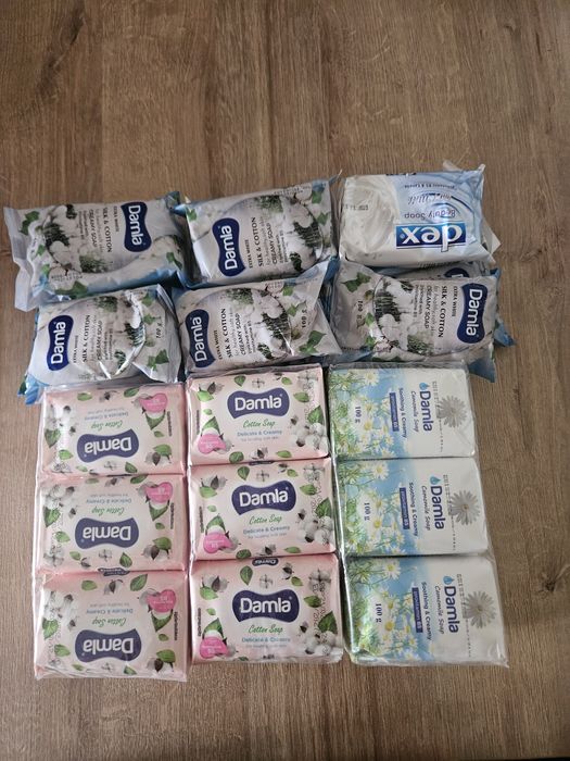 Mydło różne rodzaje