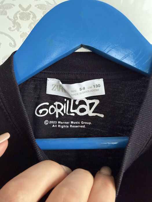 Футболка Zara, Gorillaz