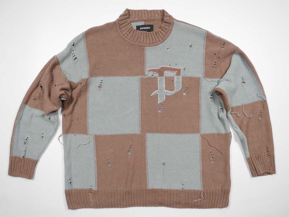 Sweter Premiere Distressed Oversized Boxy Rozmiar S/M