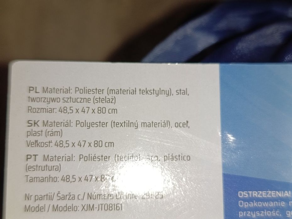 Składane krzesło turystyczne