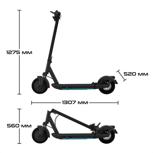 Електросамокат Myria  Titan Black