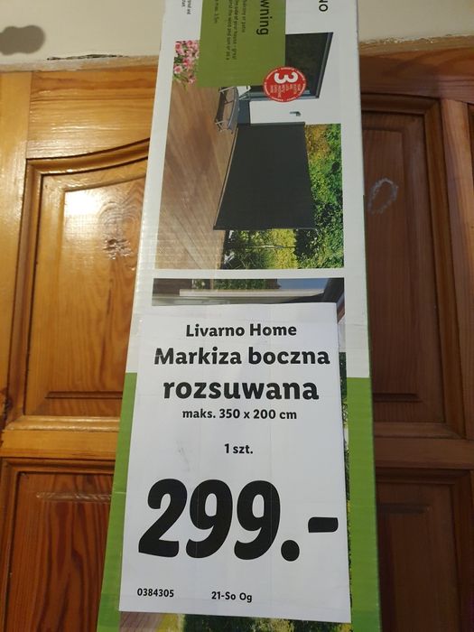 Markiza boczna nowa