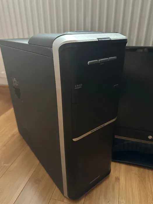 PC + monitor + napęd DVD + obudowa