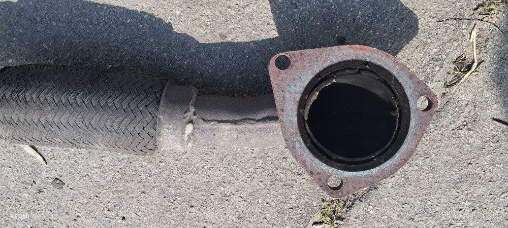 Приймальна труба (штани) Ланос 1.5 Євро 2 під вертикальний каталізатор