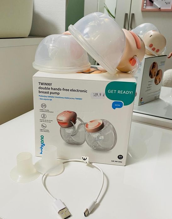 Laktator elektryczny bezprzewodowy BabyOno Twinny