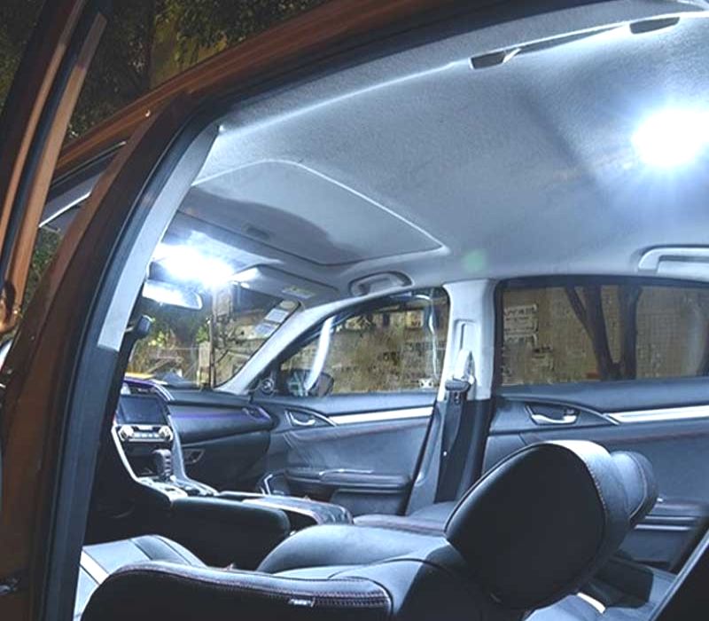 KIT COMPLETO 11 LÂMPADAS LED INTERIOR PARA HONDA CIVIC 10TH GEN 16-