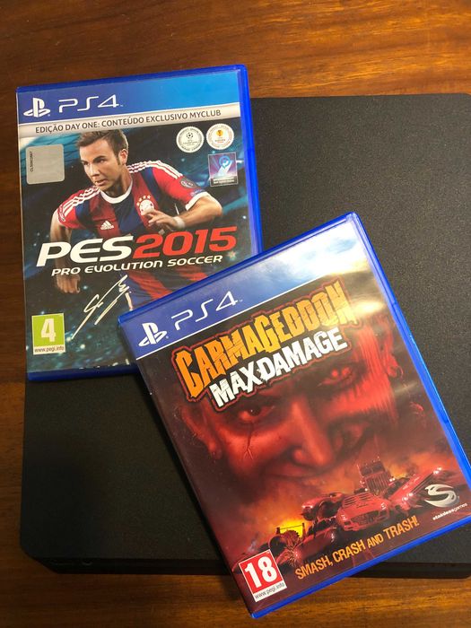 Playstation 4 em excelente estado, Comando e capa de comando.