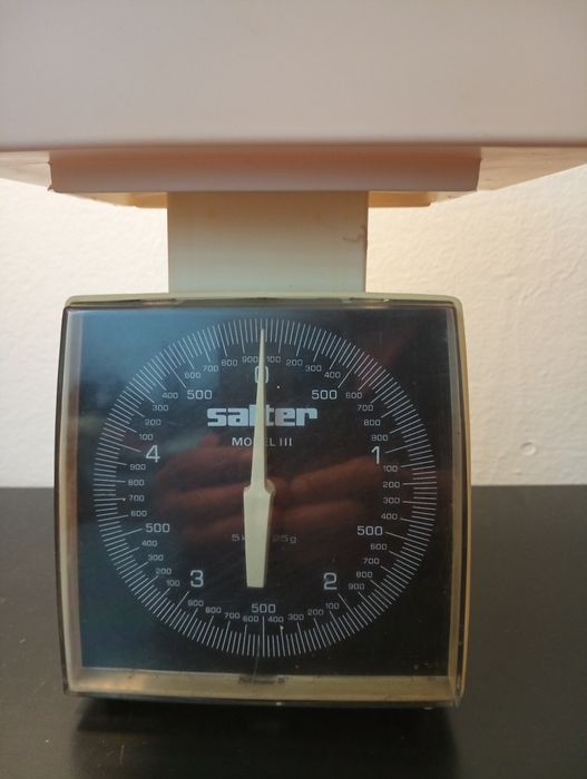 Balança de cozinha Vintage - Anos 70	A funcionar bem