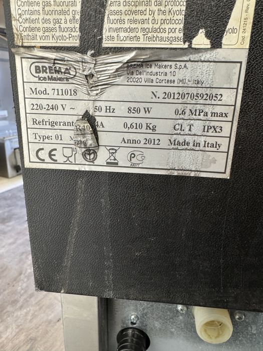 Льодогенератор cookmax ( Brema ) 90 кг/доба