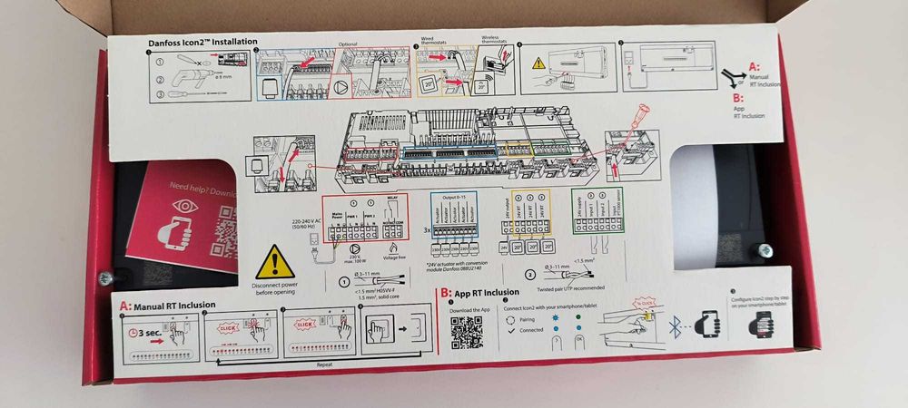 Danfoss Regulator nadrzędny Icon2 MC ogrzewanie podłogowe