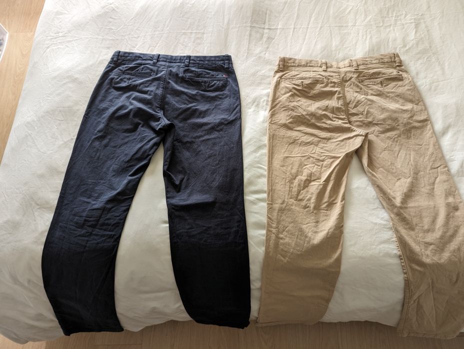 Lote 2 Calças chino tommy hilfiger