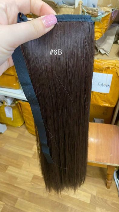 Штучне волосся, хвіст 60 см