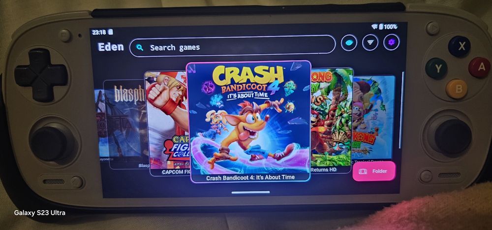 Retroid pocket 5 128 GB+cartão sd 512GB