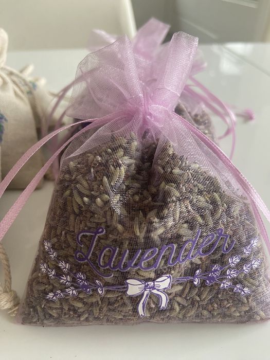 Aromatyczne woreczki z lawendą