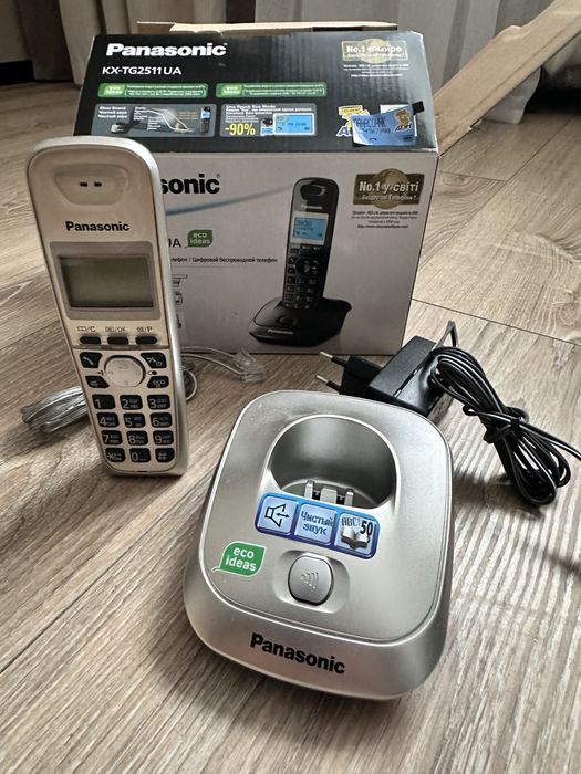 Телефон Dect Panasonic KX-TG2511UAN Platinum