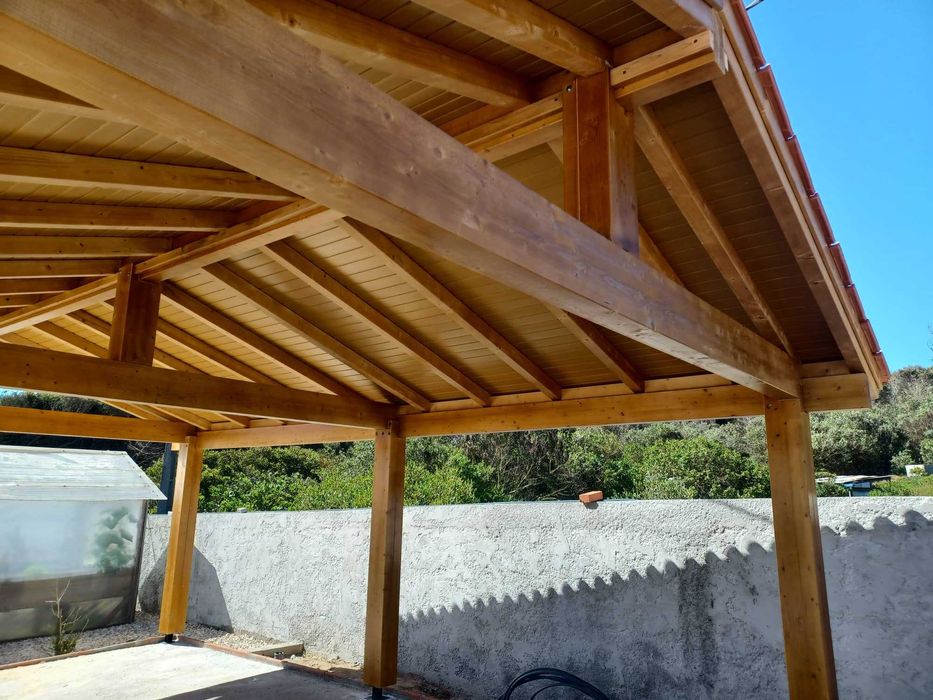 telheiros em madeira - Madeira&Conforto - tlh.2g.16