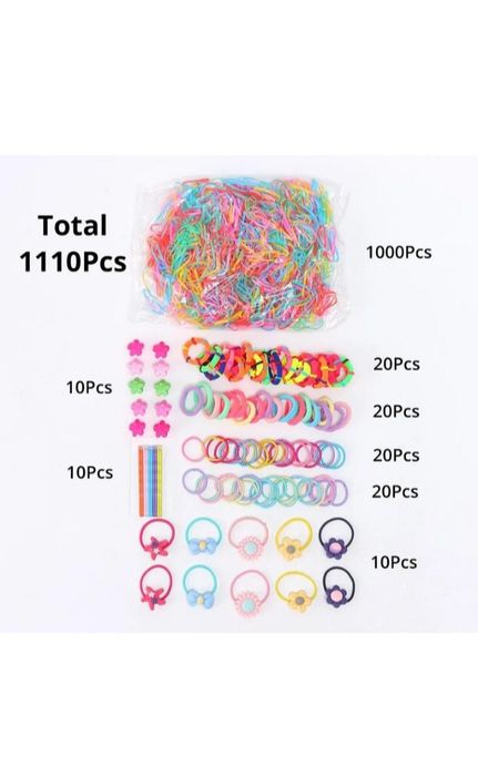 Набір резинок для дівчинки