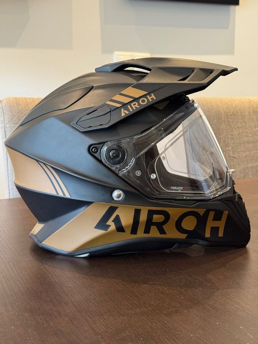 Airoh Commander Gold Matte Adventure L