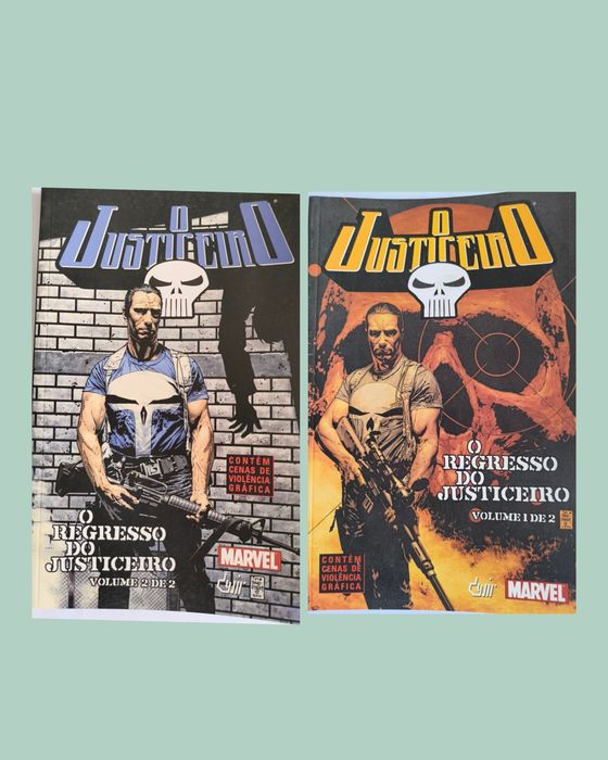 Livros de BD Punisher Wolverine X-Men