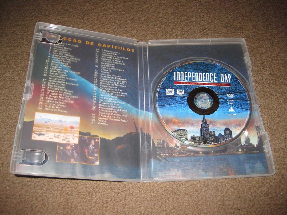 DVD "O Dia da Independência" com Will Smith