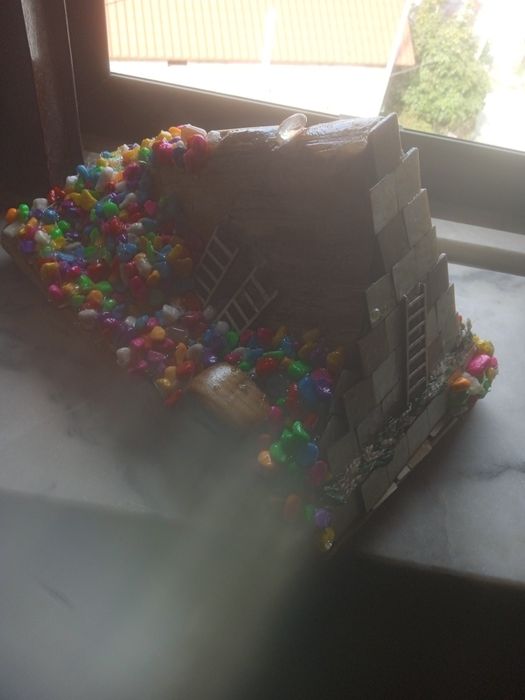 Montanha em madeira..