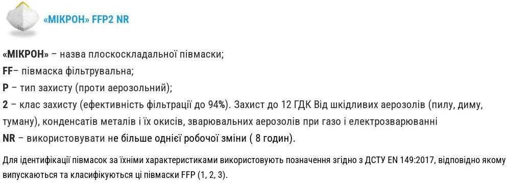 Респираторы Полумаски фильтровальные