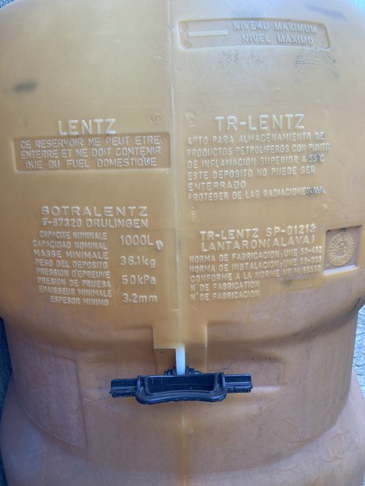 depósito de gasóleo