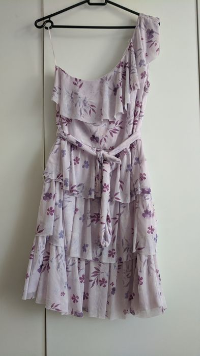 Sukienka damska na jedno ramie