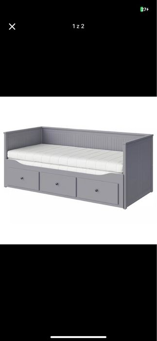 Łóżko IKEA dwuosobowe