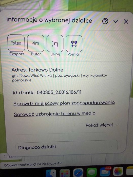 Działka 7743 m² Tarkowo Dolne - Widok 4