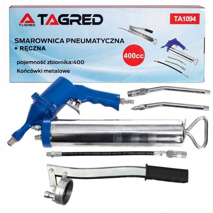 Smarownica, towotnica pneumatyczna + ręczna 2w1 400ml  TA1094