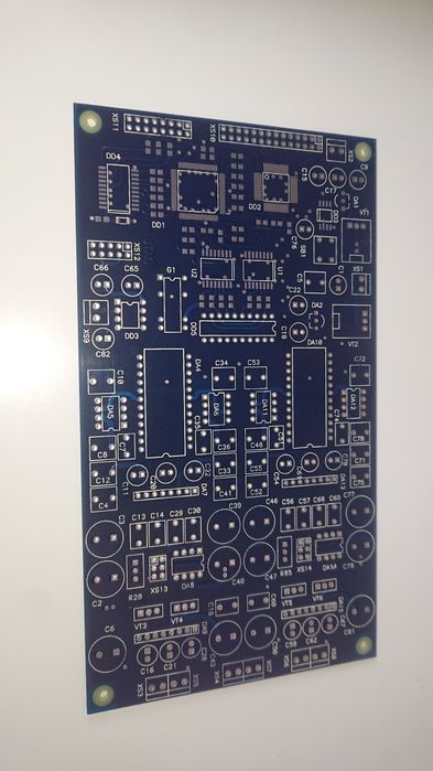 Печатная плата мультибитного цапа на AD1865N LYNX24