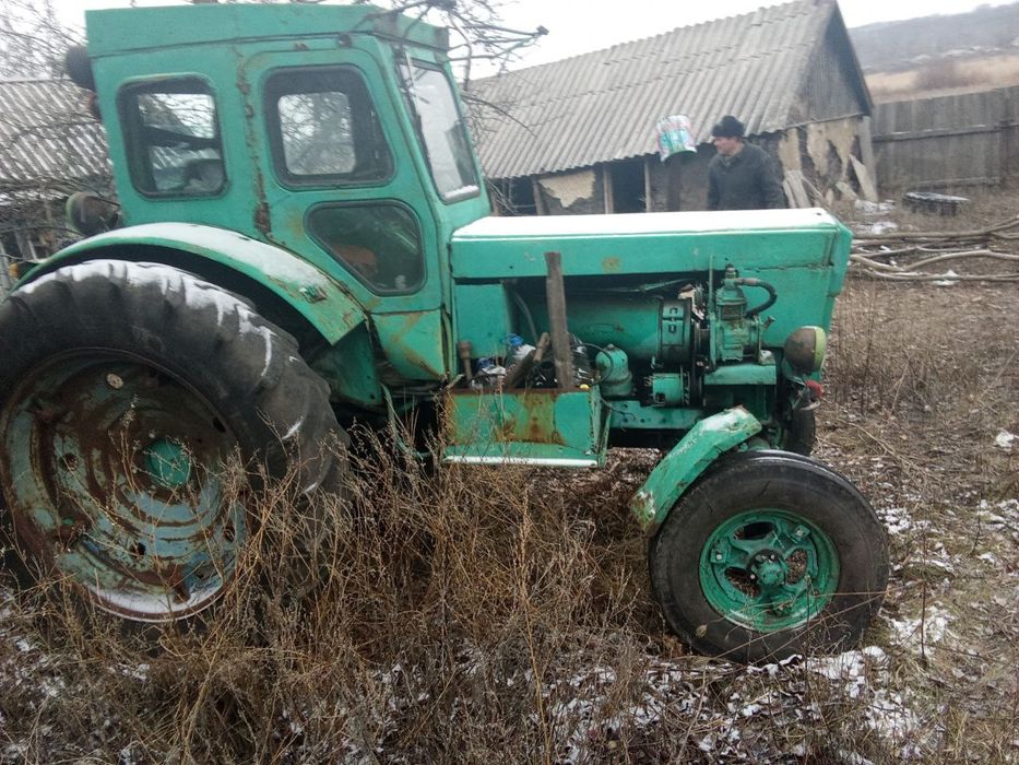 Трактор Т40 с прицепом
