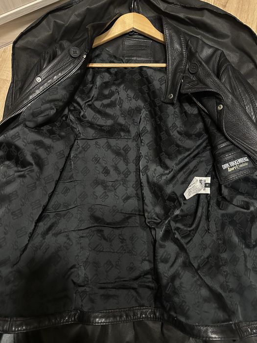 Кожаная куртка bikkembergs