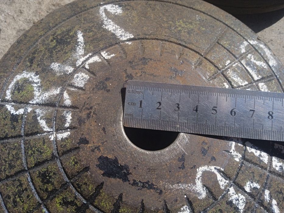 Диски блины на штангу 8 кг   10 кг  СССР 55 мм