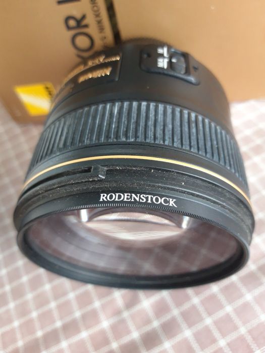 Обьектив Nikon 85ммf/1,4G AF-S Nikkor Светофильт