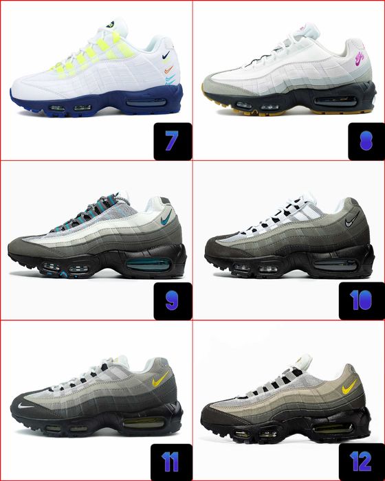 ‼️УЛЮБЛЕНІ Кросівки Nike Air Max 95 усіх кольорів | Розміри 36 - 45‼️