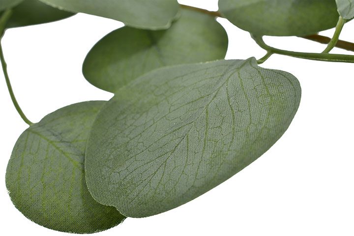 Eukaliptus gałązka liść girlanda wesele liście sztuczne kwiaty wazon