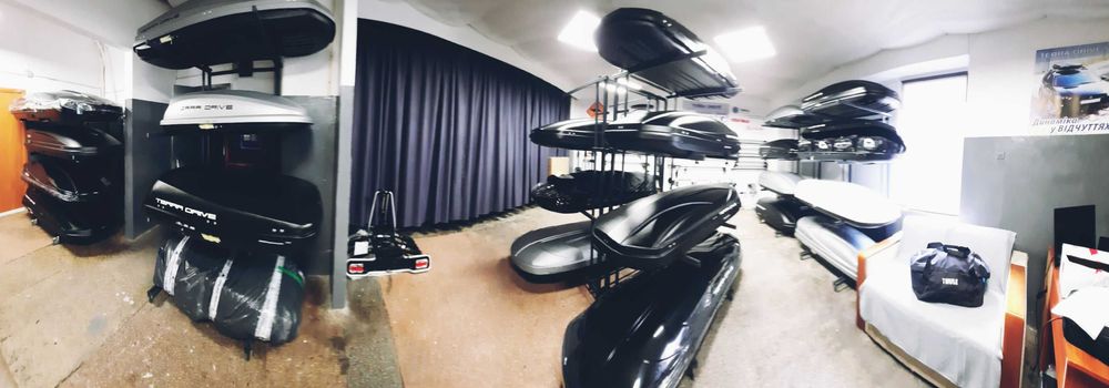 Багажник Terra Drive  авто бокс Терра Драйв на дах кришу авто