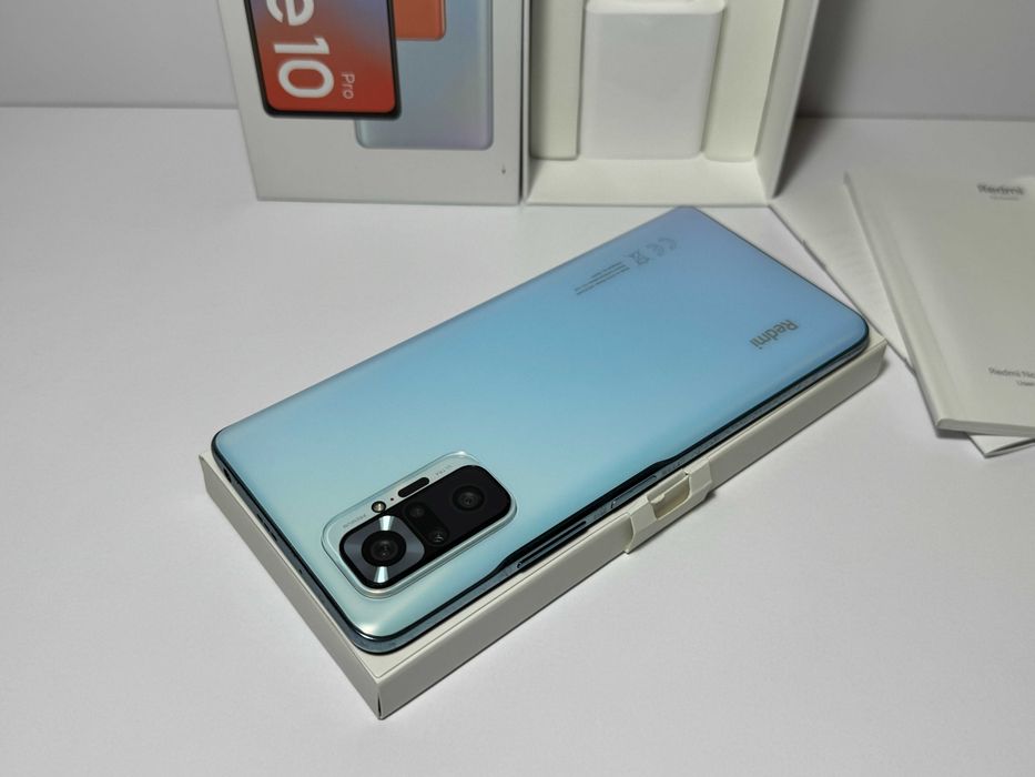 Xiaomi Redmi Note 10 Pro 6+2/128GB Glacier Blue. 120hz.: 4 200 грн ...