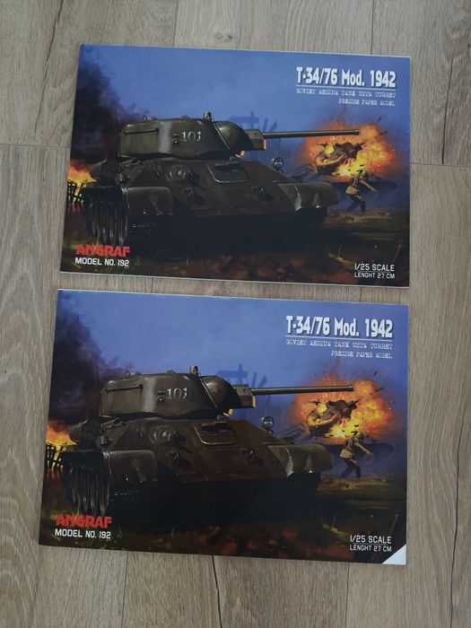 Modele kartonowe Angraf (35 zł sztuka)