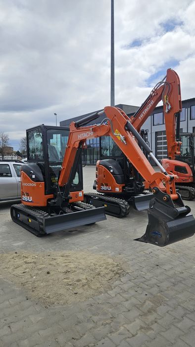 Usługi minikoparka wynajem wypożyczalnia  Białystok wykopy koparka roboty ziemne