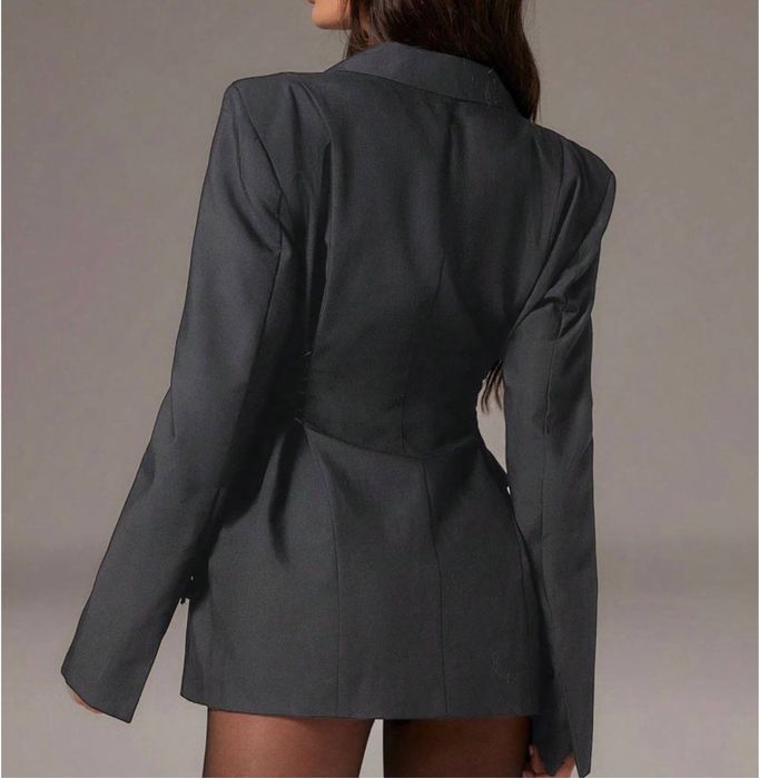 Піджак SHEIN сірий