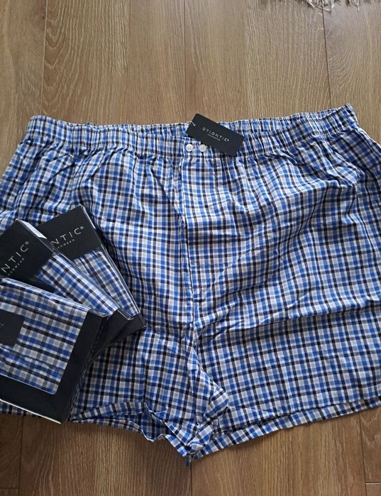 Bokserki męskie Atlantic, rozmiar 4XL, bawełna