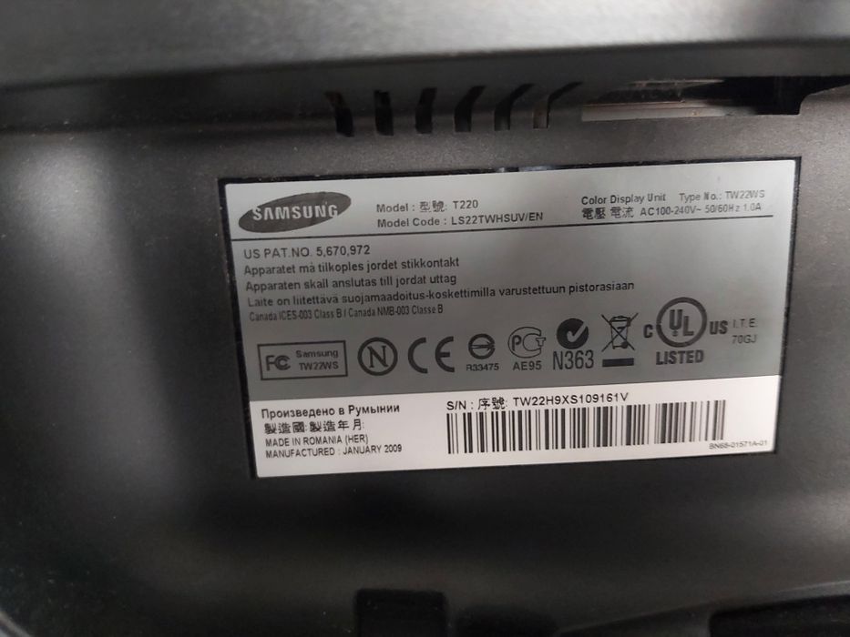 Sprzedam monitor Samsung