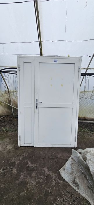 Drzwi aluminiowe 143x209 z demontażu