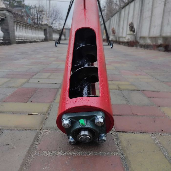 Винтовой конвейер, шнековый погрузчик, транспортер зерна 108*2*380